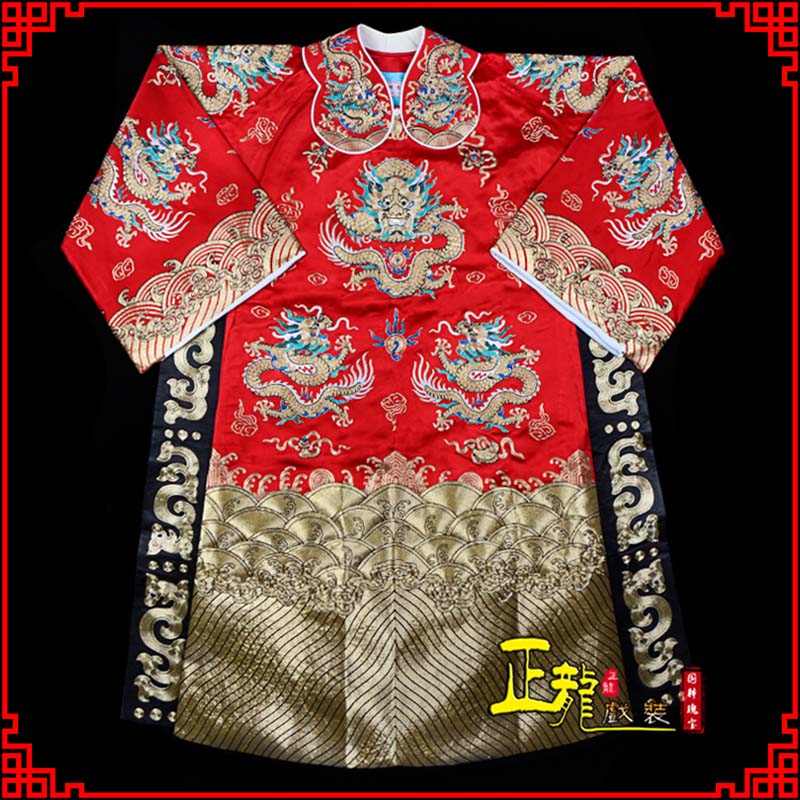 榕江皇帝蟒袍全金八宝团龙蟒