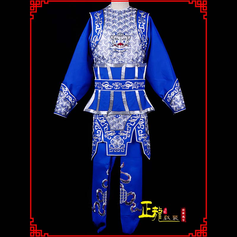 榕江武生戏服云肩侉子男兵衣